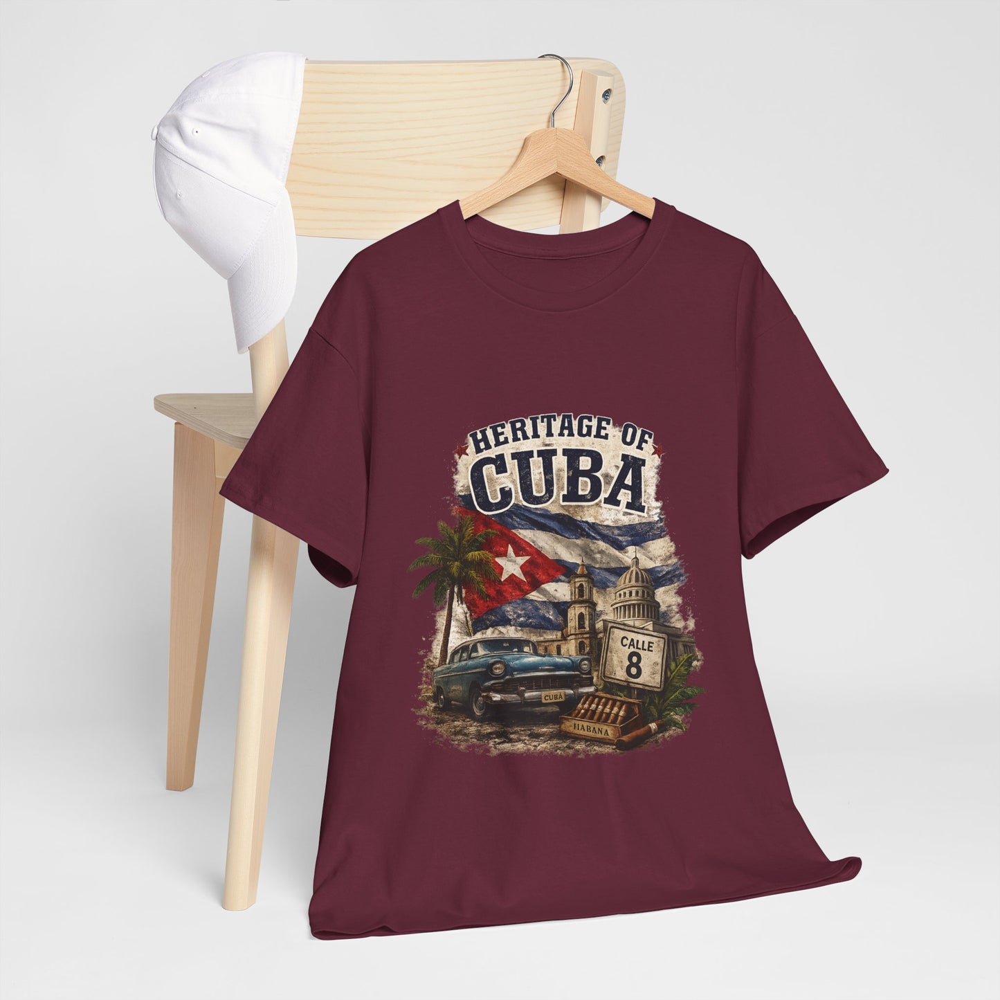Heritage of Cuba Vintage Graphic Tee