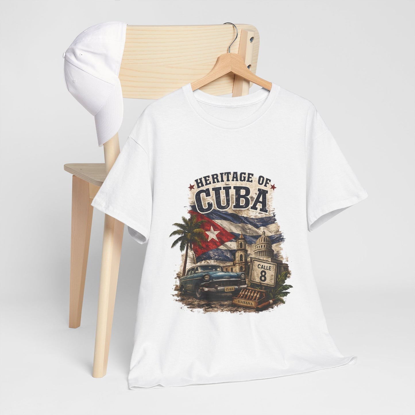 Heritage of Cuba Vintage Graphic Tee