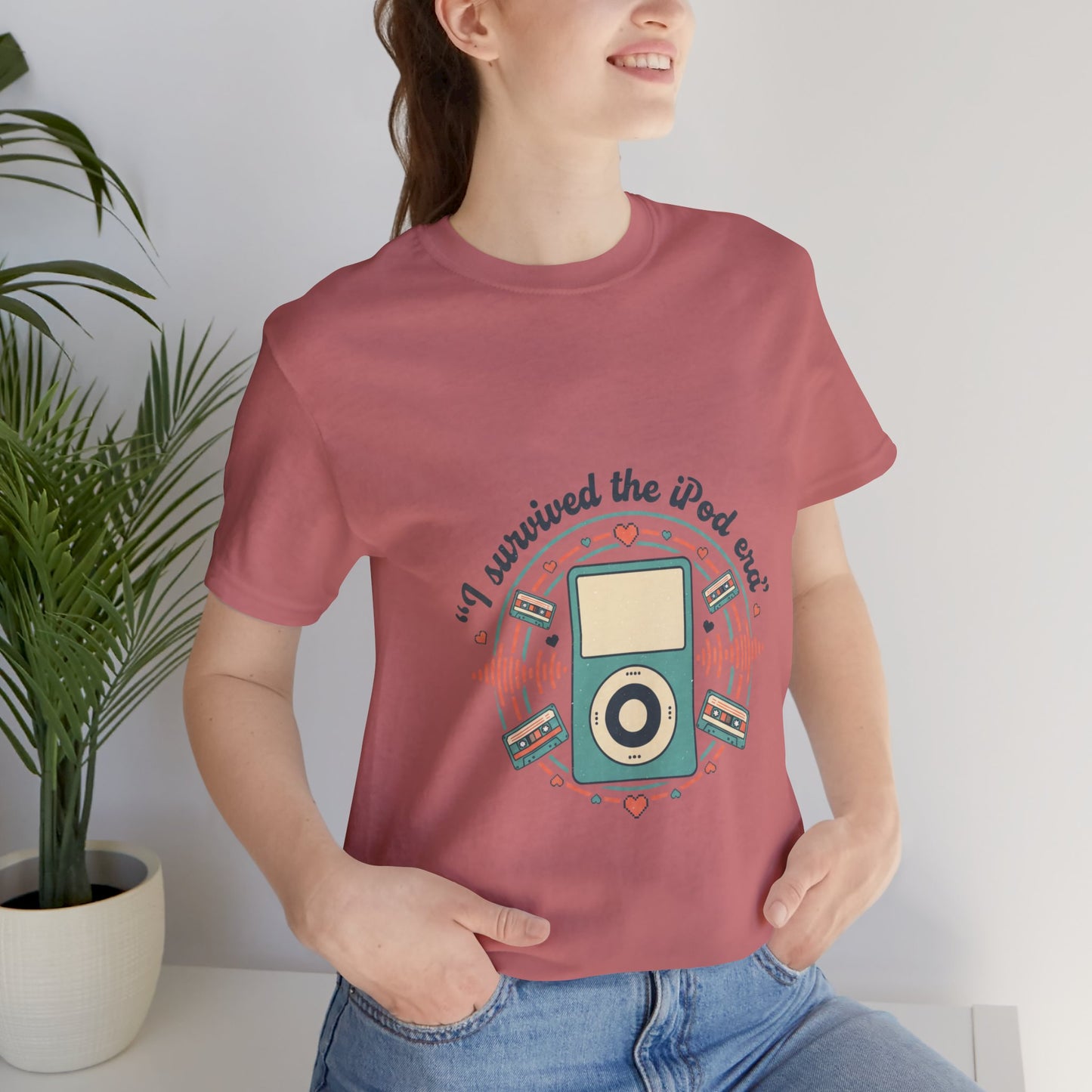 I Survived the iPod Era T-Shirt — Retro 2000s Nostalgia Tee