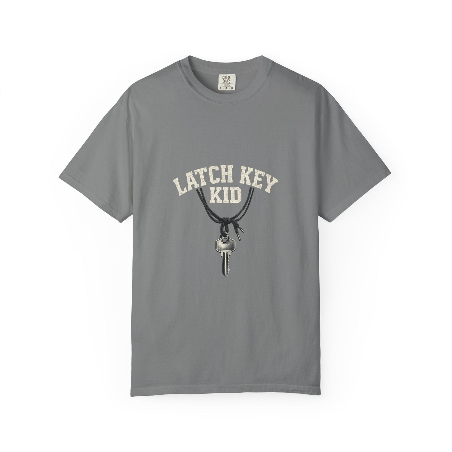 Latch Key Kid T-Shirt — Vintage Key Graphic Tee for Kids & Teens