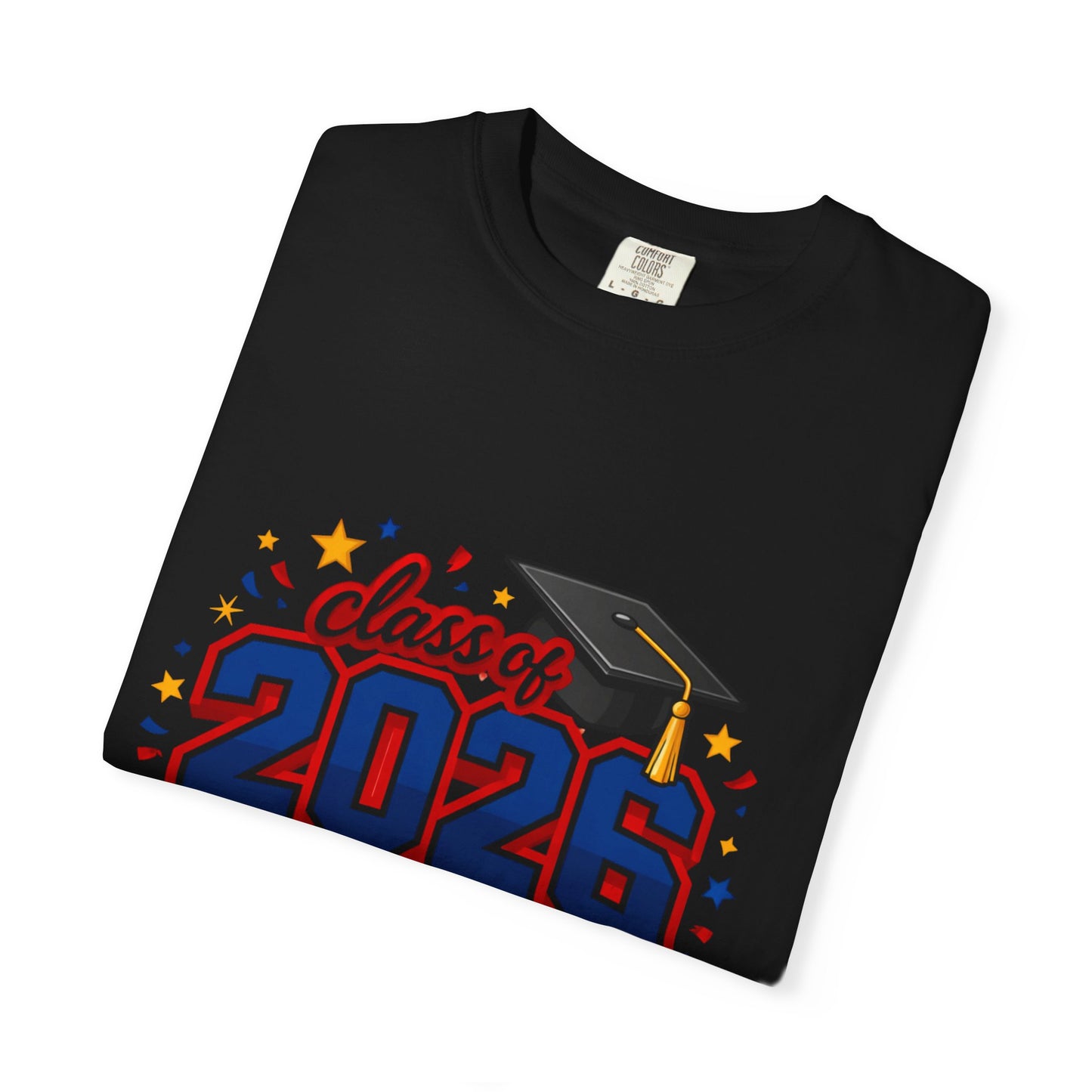 Class of 2026 Graduation T-Shirt — Cap & Diploma Celebration Tee