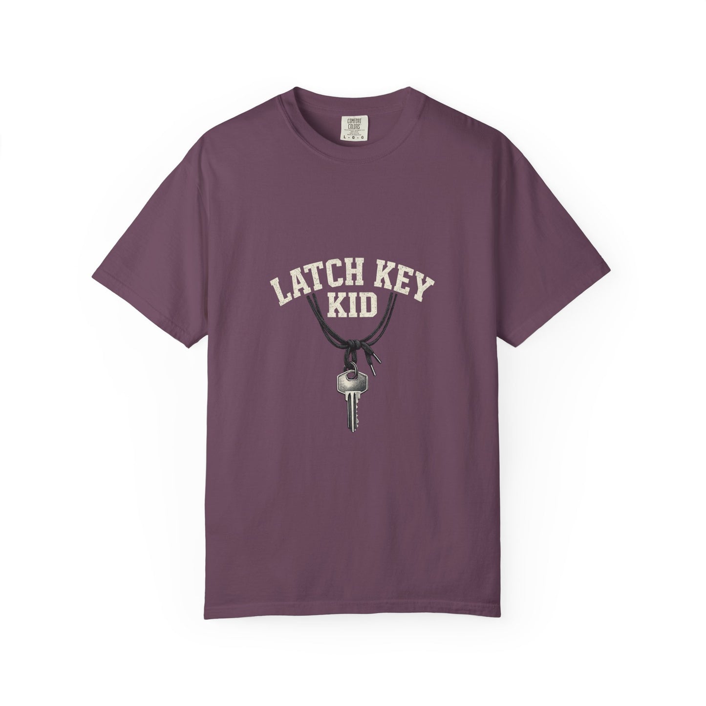 Latch Key Kid T-Shirt — Vintage Key Graphic Tee for Kids & Teens