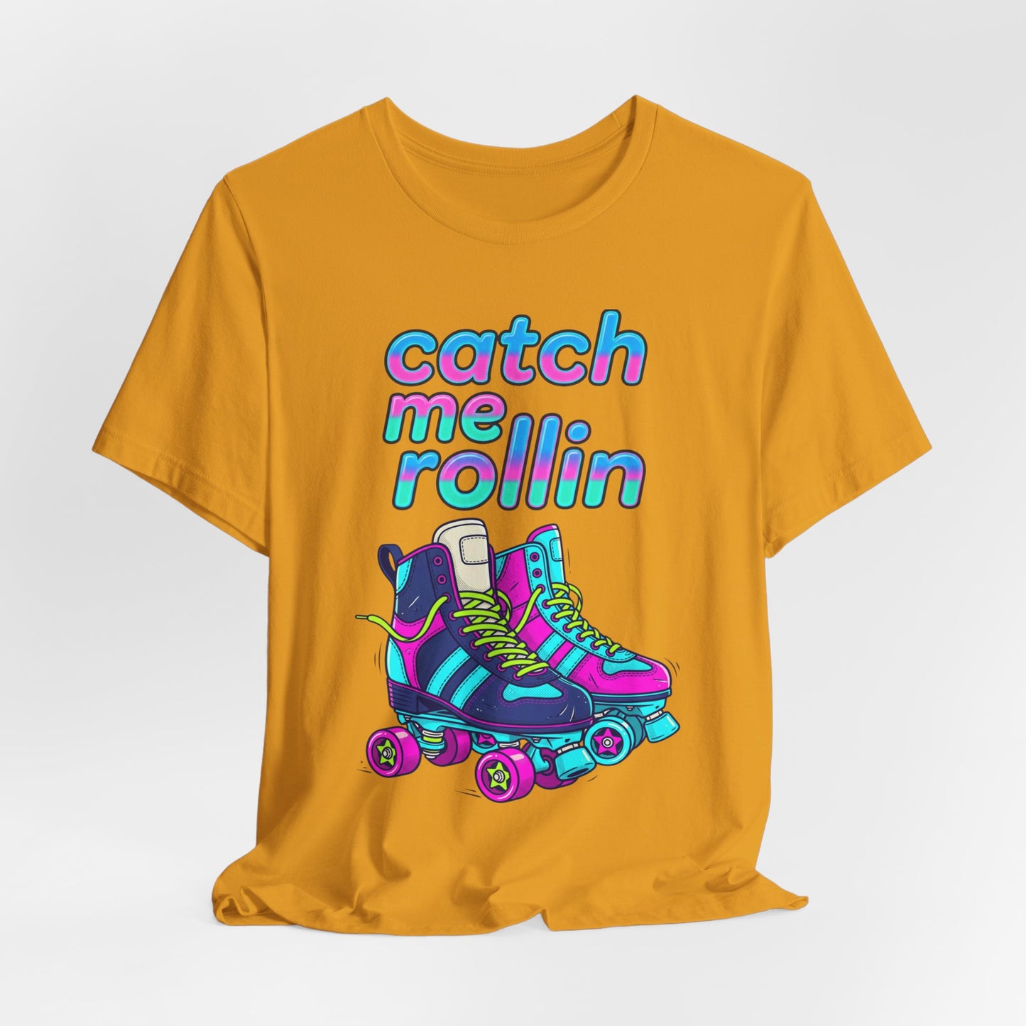 Catch Me Rollin' Tee — Casual Graphic T-Shirt