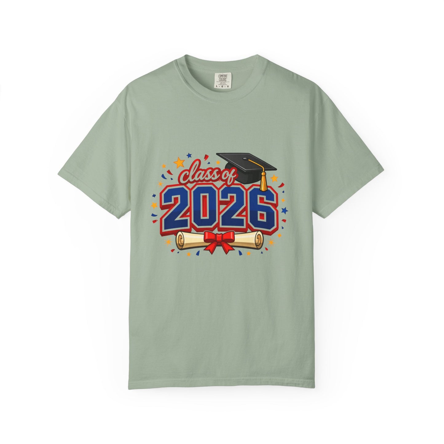 Class of 2026 Graduation T-Shirt — Cap & Diploma Celebration Tee