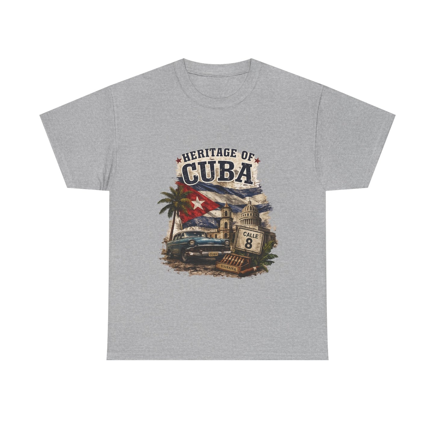 Heritage of Cuba Vintage Graphic Tee