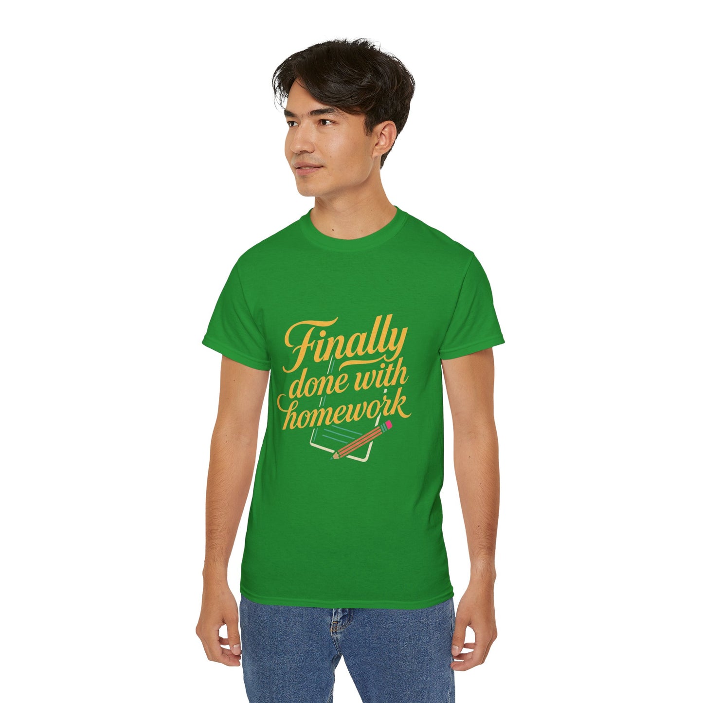 Finally Done With Homework Tee