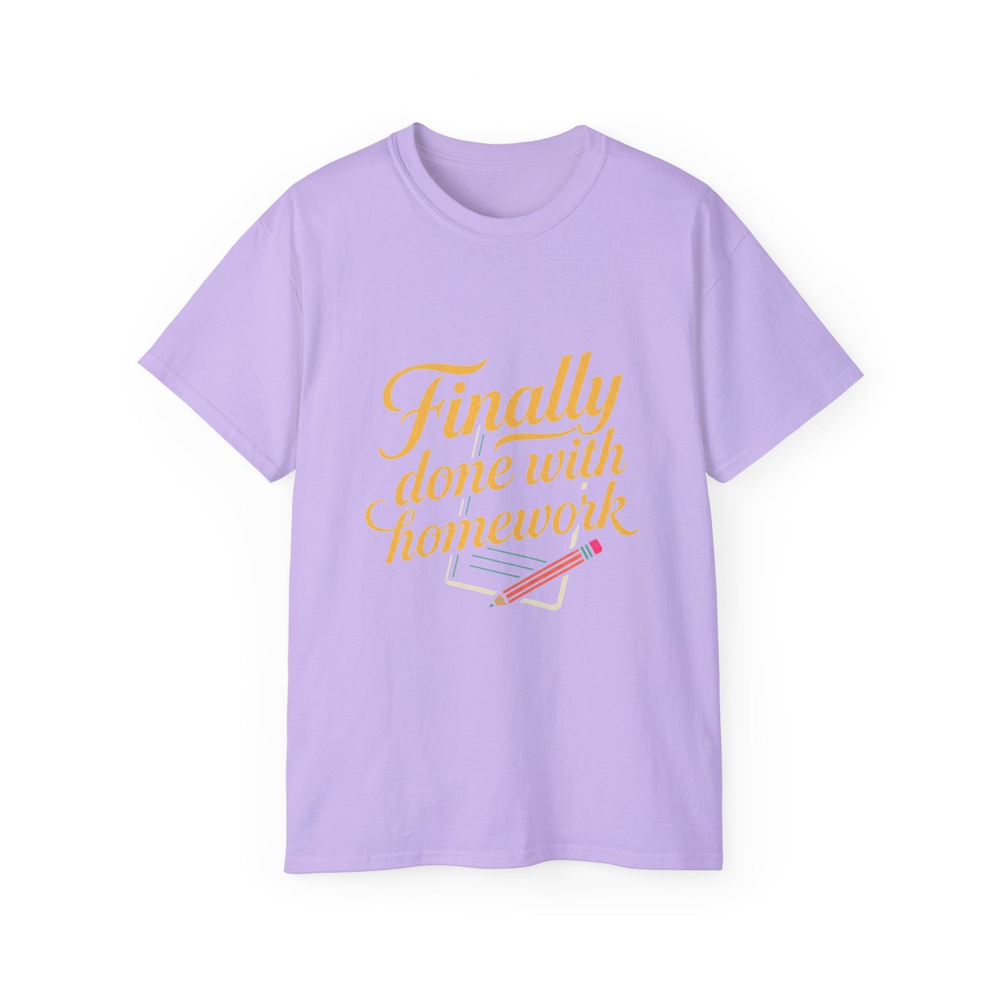 Finally Done With Homework Tee