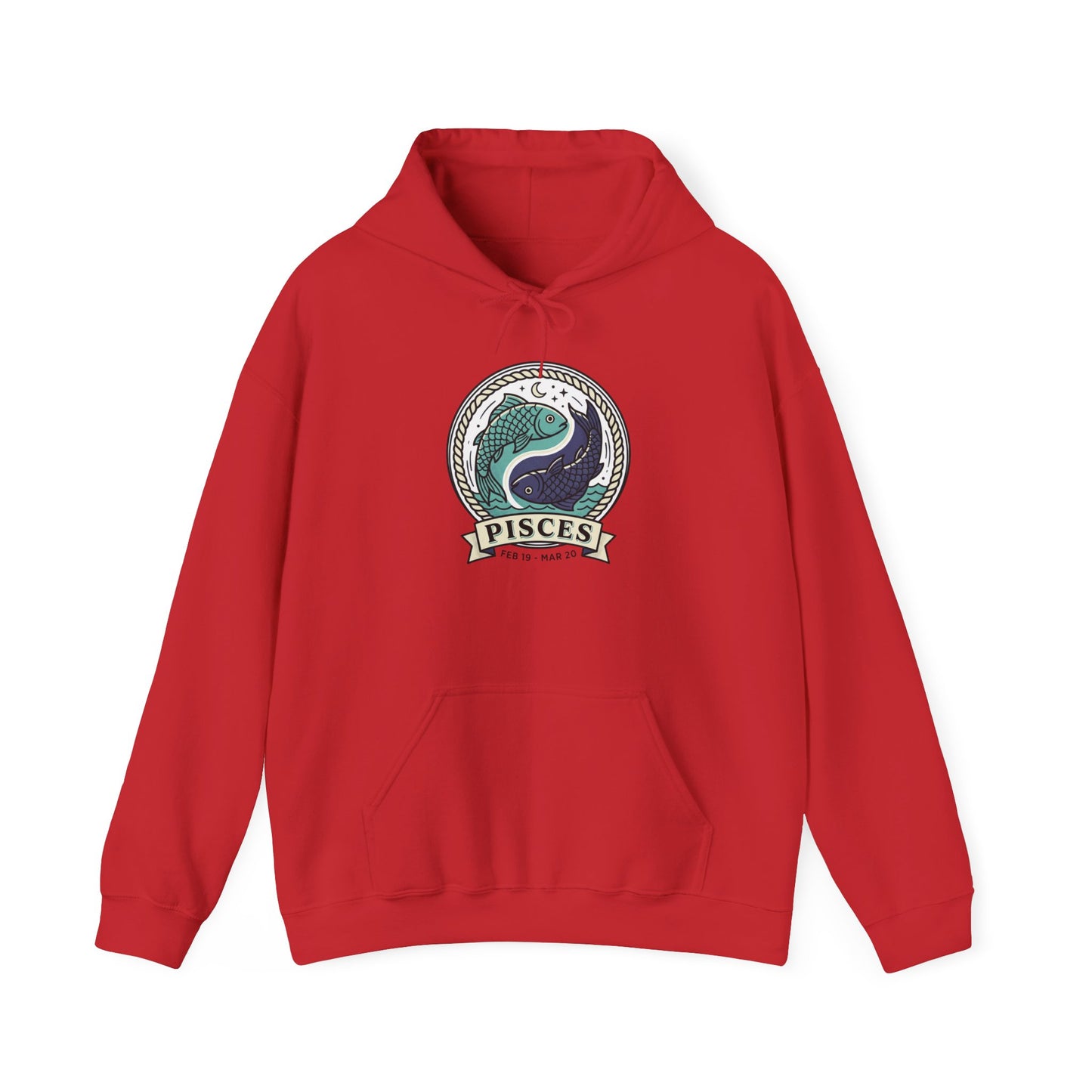 Pisces Zodiac Hoodie — Astrological Sign Hoodie for Pisces