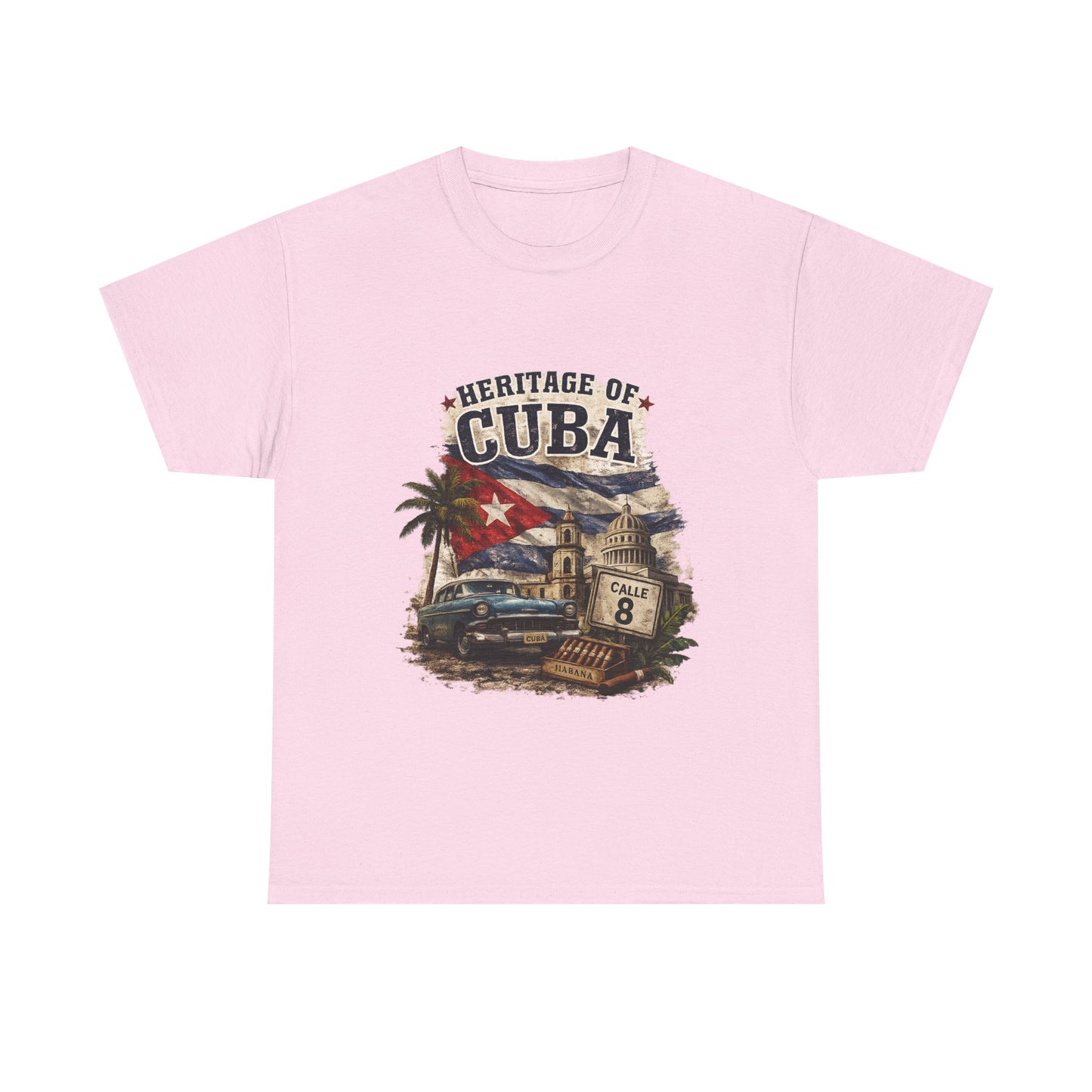 Heritage of Cuba Vintage Graphic Tee