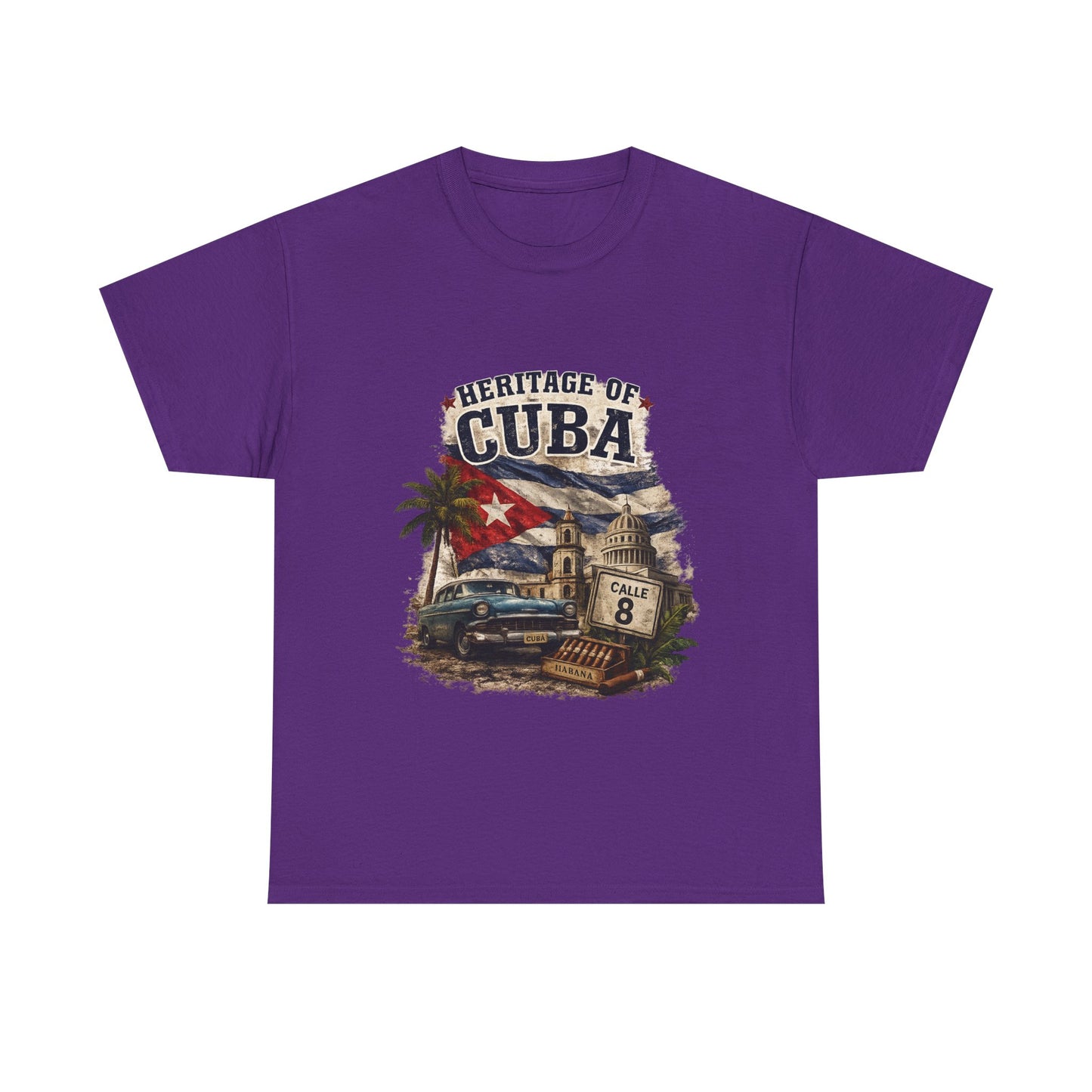 Heritage of Cuba Vintage Graphic Tee