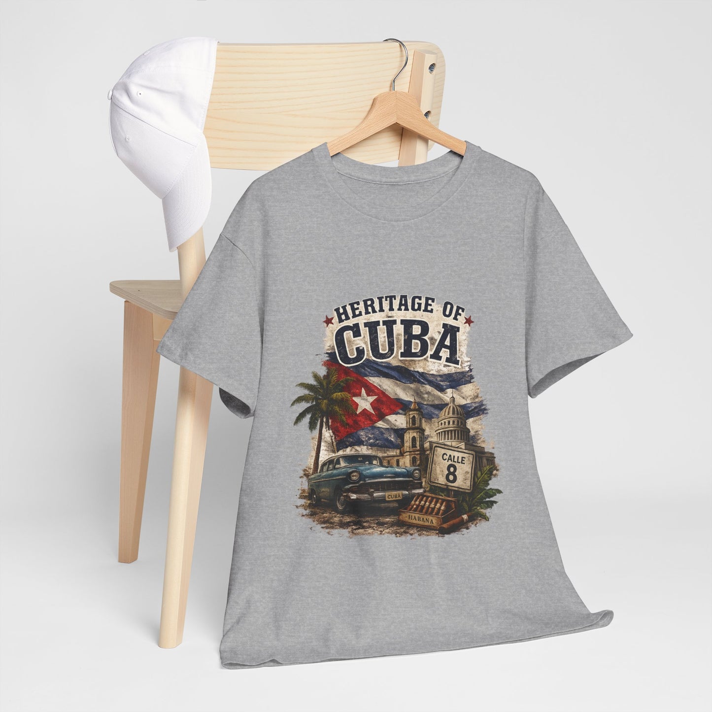 Heritage of Cuba Vintage Graphic Tee