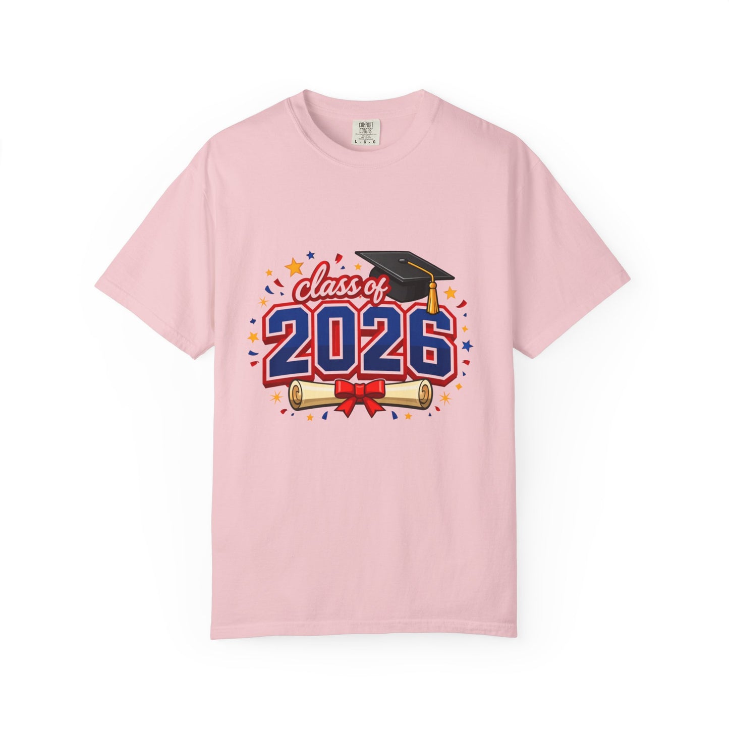 Class of 2026 Graduation T-Shirt — Cap & Diploma Celebration Tee