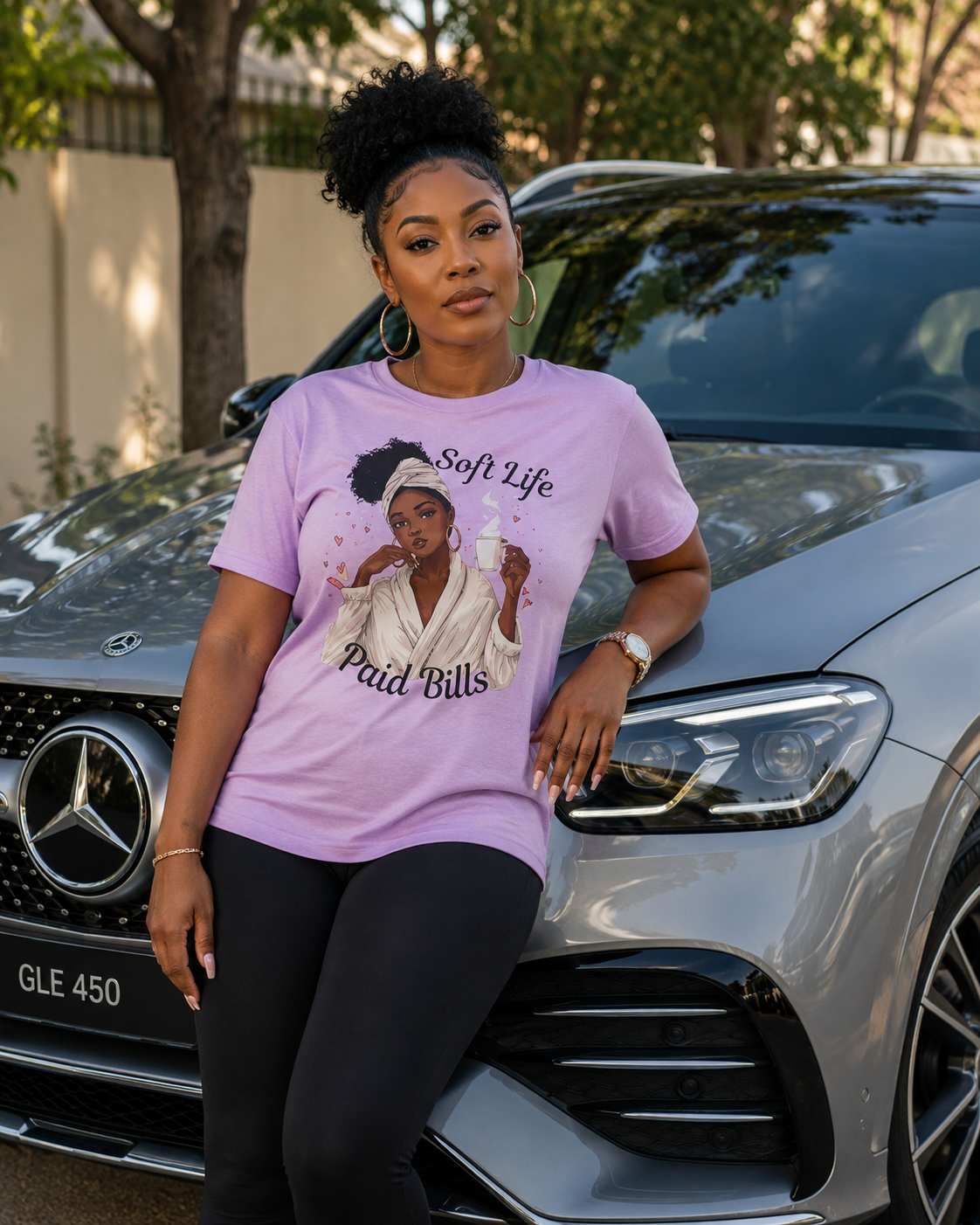 Soft Life Paid Bills Tee