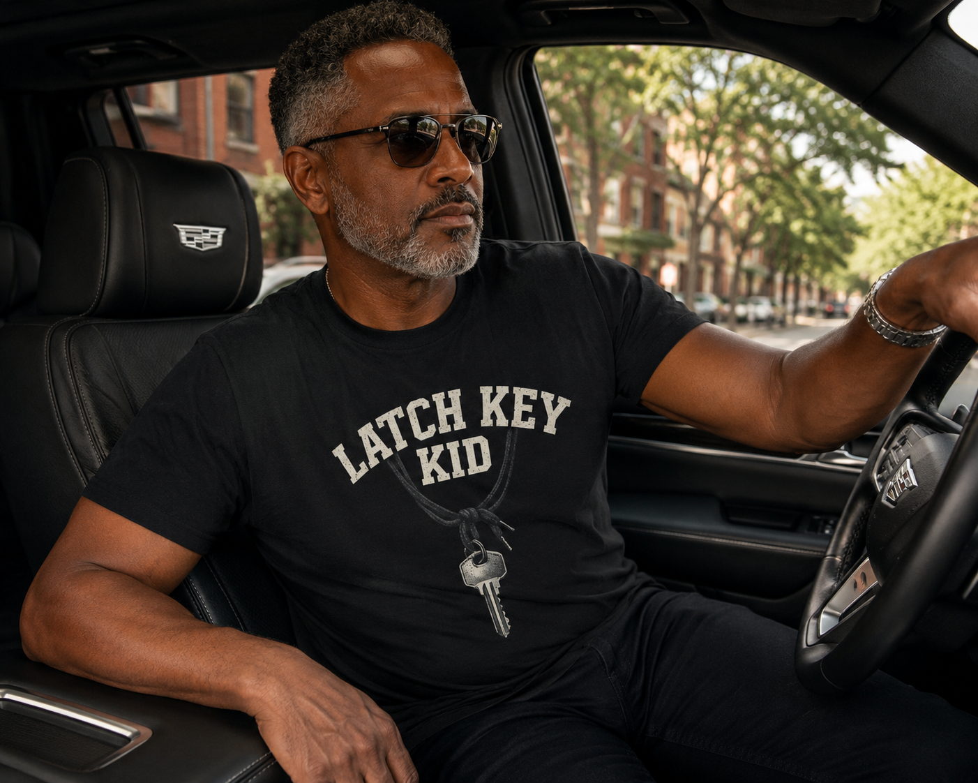 Latch Key Kid T-Shirt — Vintage Key Graphic Tee for Kids & Teens