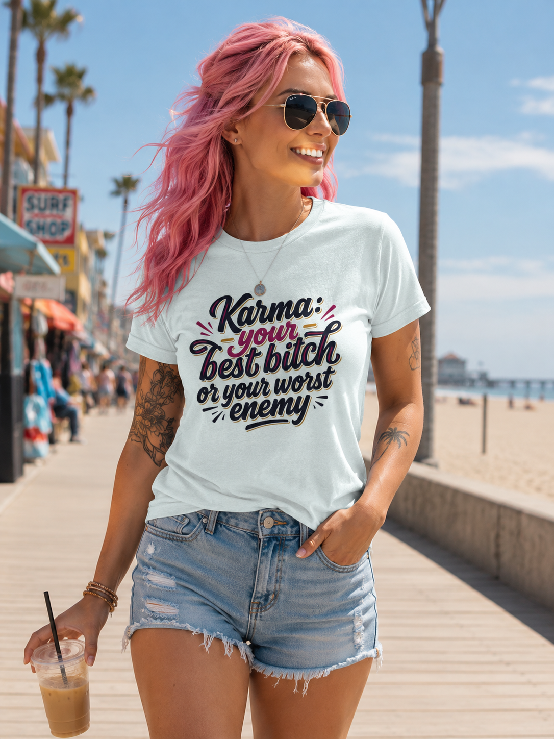 Karma Statement Tee