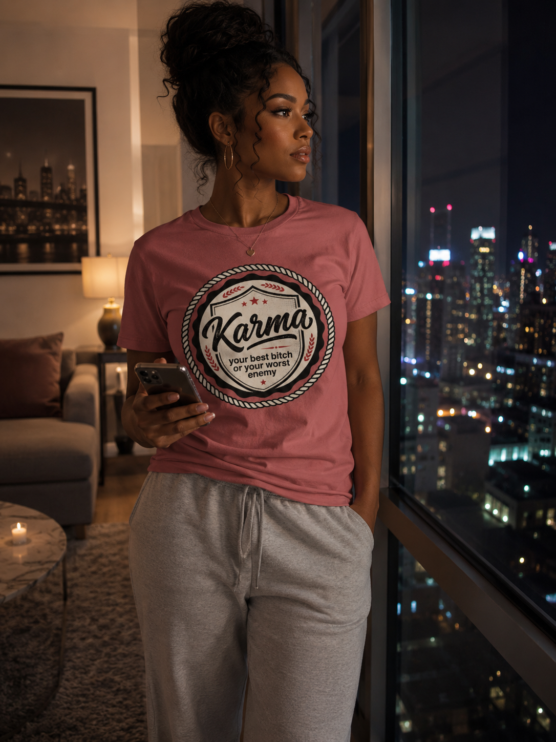 Karma Tee — Graphic T-Shirt