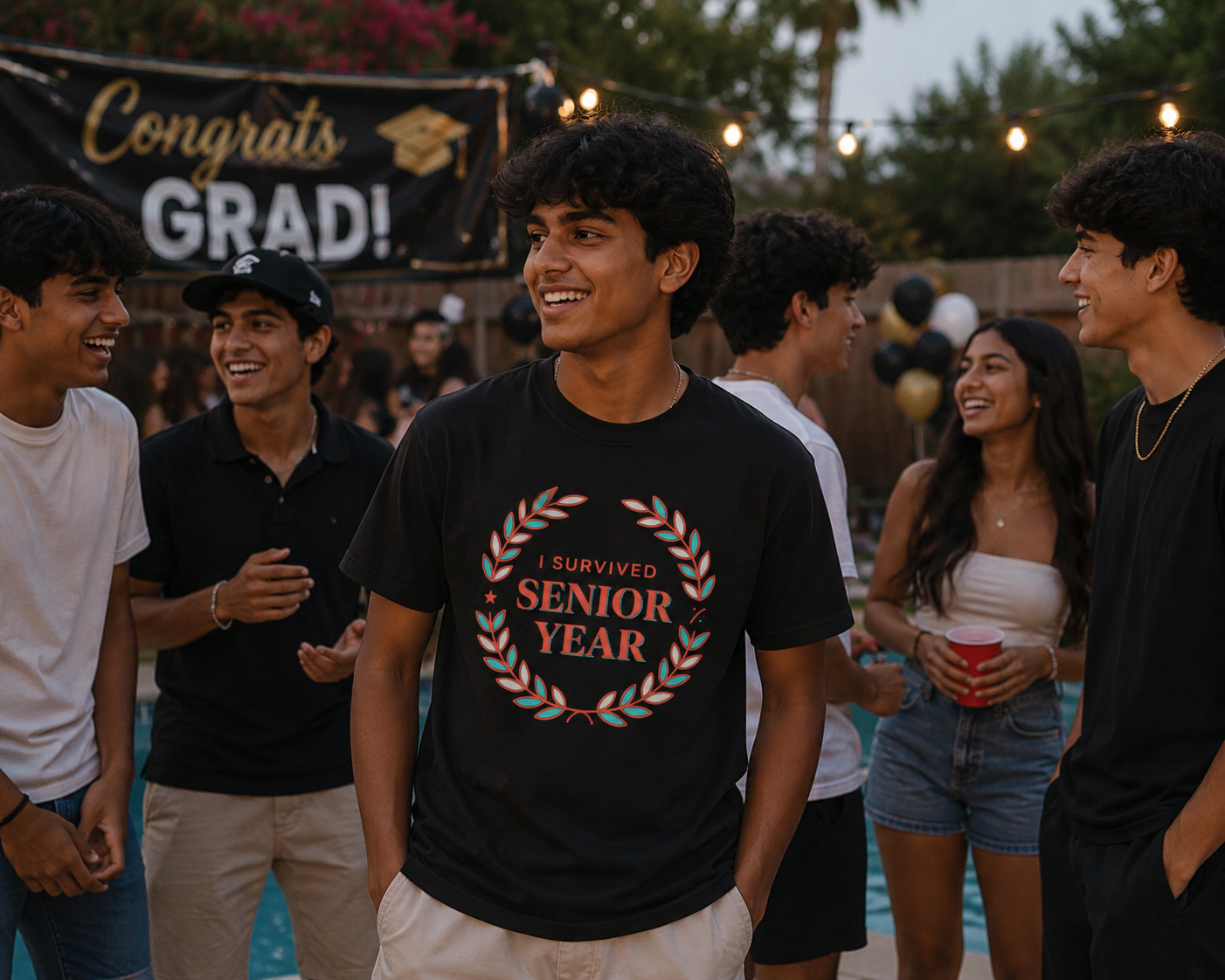 I Survived Senior Year Tee