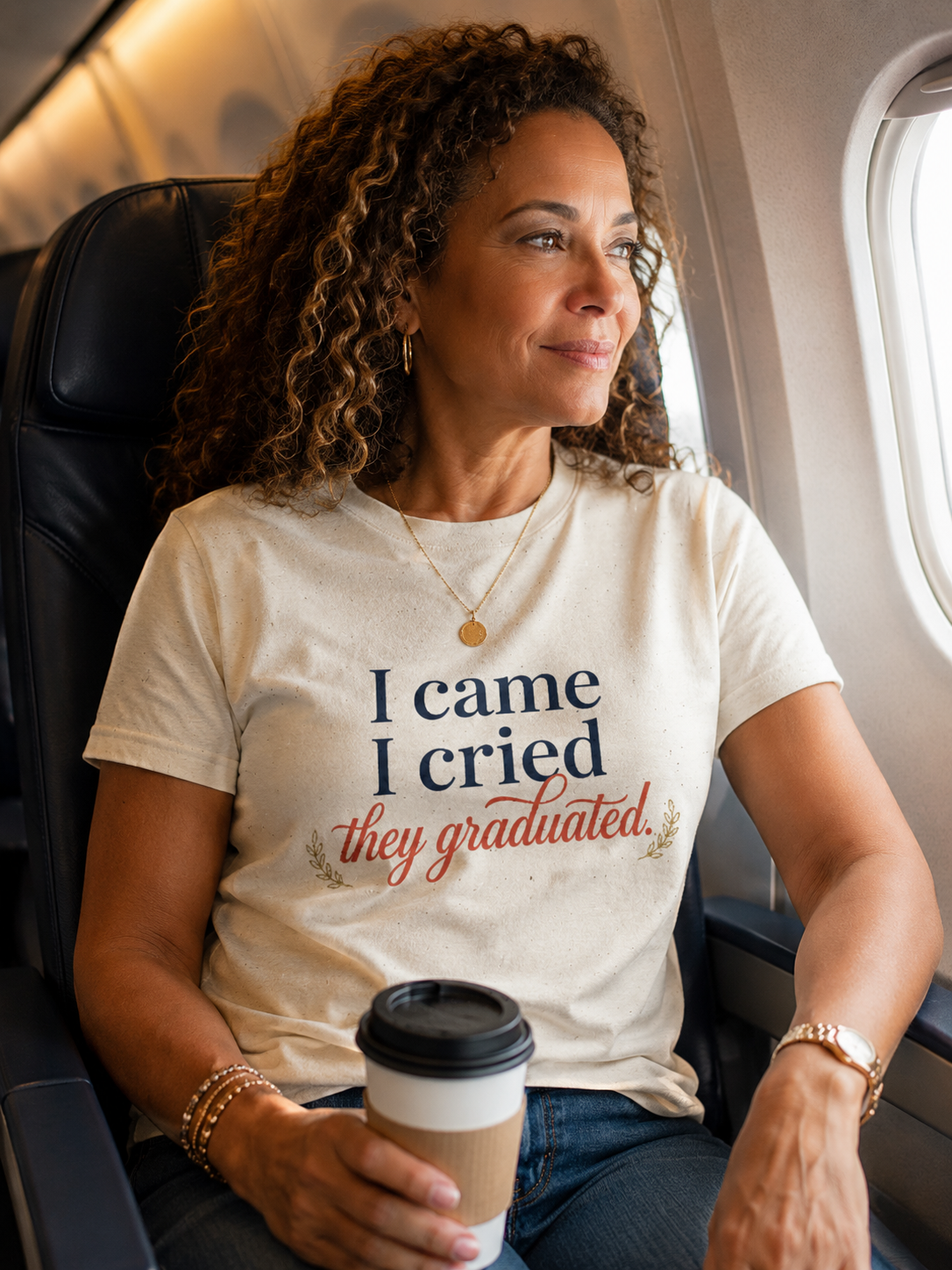 "I Came, I Cried, They Graduated." Tee